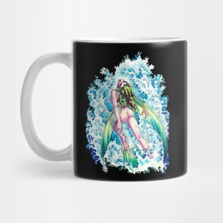 Flying mermaid fish Mug